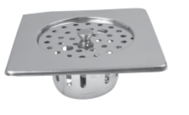 6" x 6" Cockroach Trap Square Silver