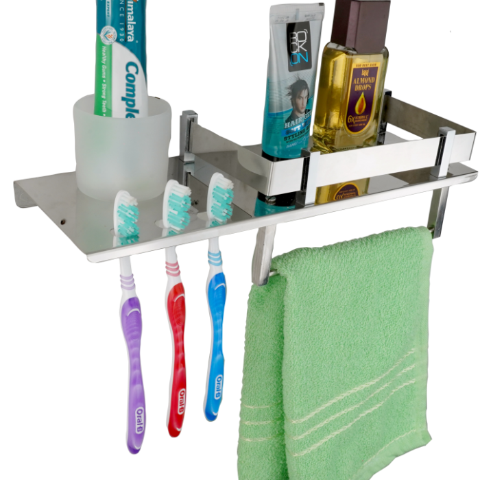 3 in 1 Glass Brush Stand