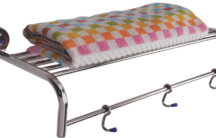 Titanium Towel Rack 2'Ft